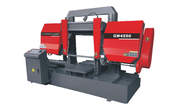 彭州GW4250双柱龙门卧式带锯床